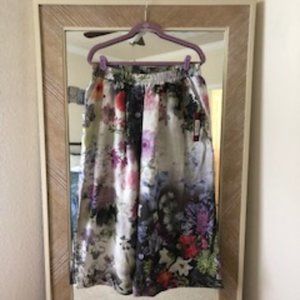 Yuvita NWT XL Wide leg cropped pants